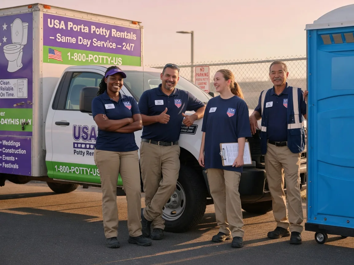 Porta Potty Rental company in Pearl City, IL
